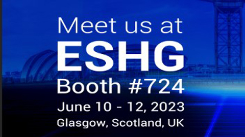 Join us at the ESHG Conference 2023 in Glasgow
