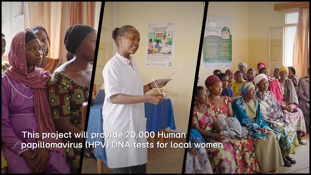 Our First African Public Health Initiative: Supporting Cervical Cancer Screening for 20,000 Rwandans