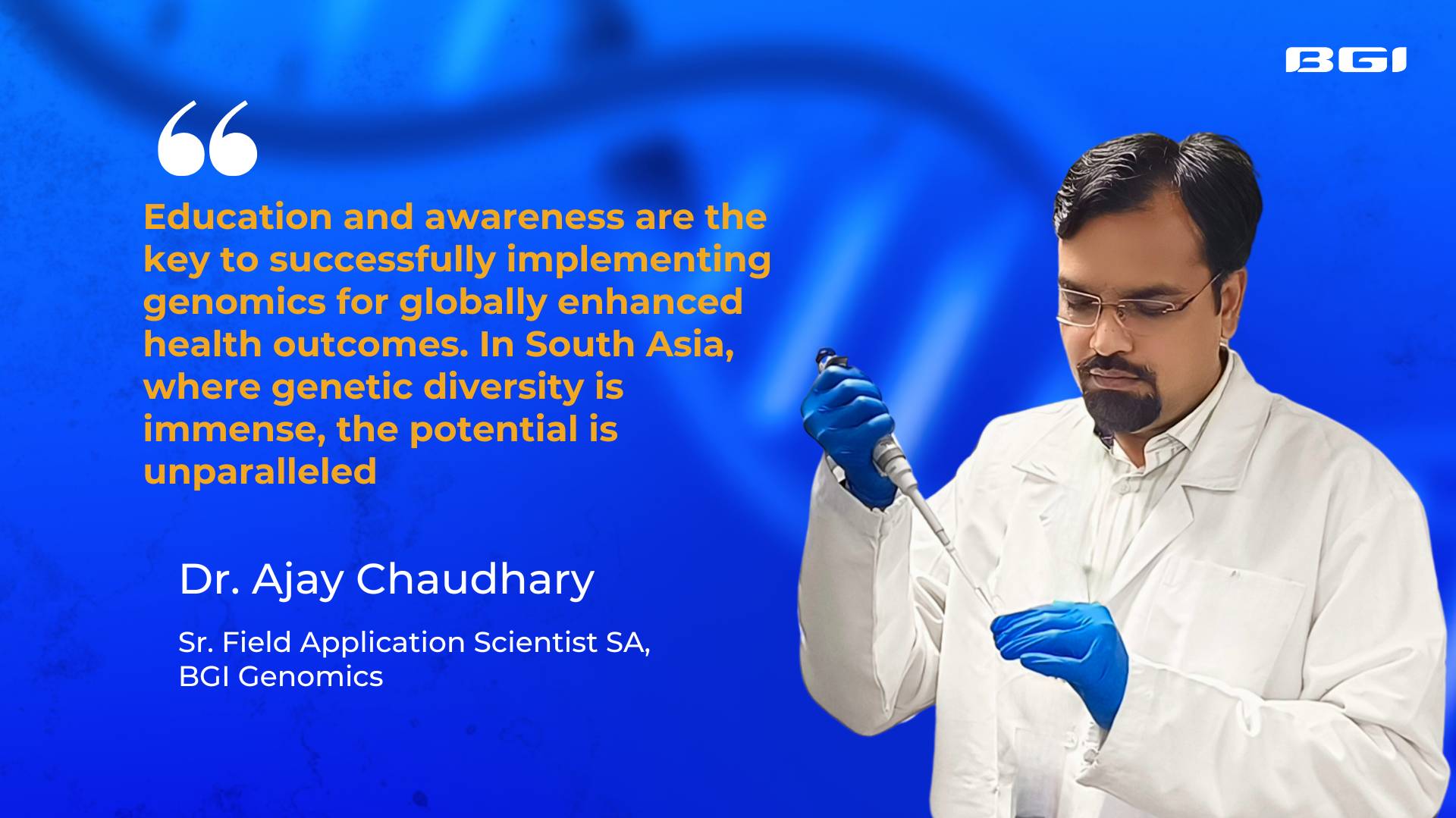 From Mumbai to Genomics Impact in South Asia | Dr. Ajay’s Journey 