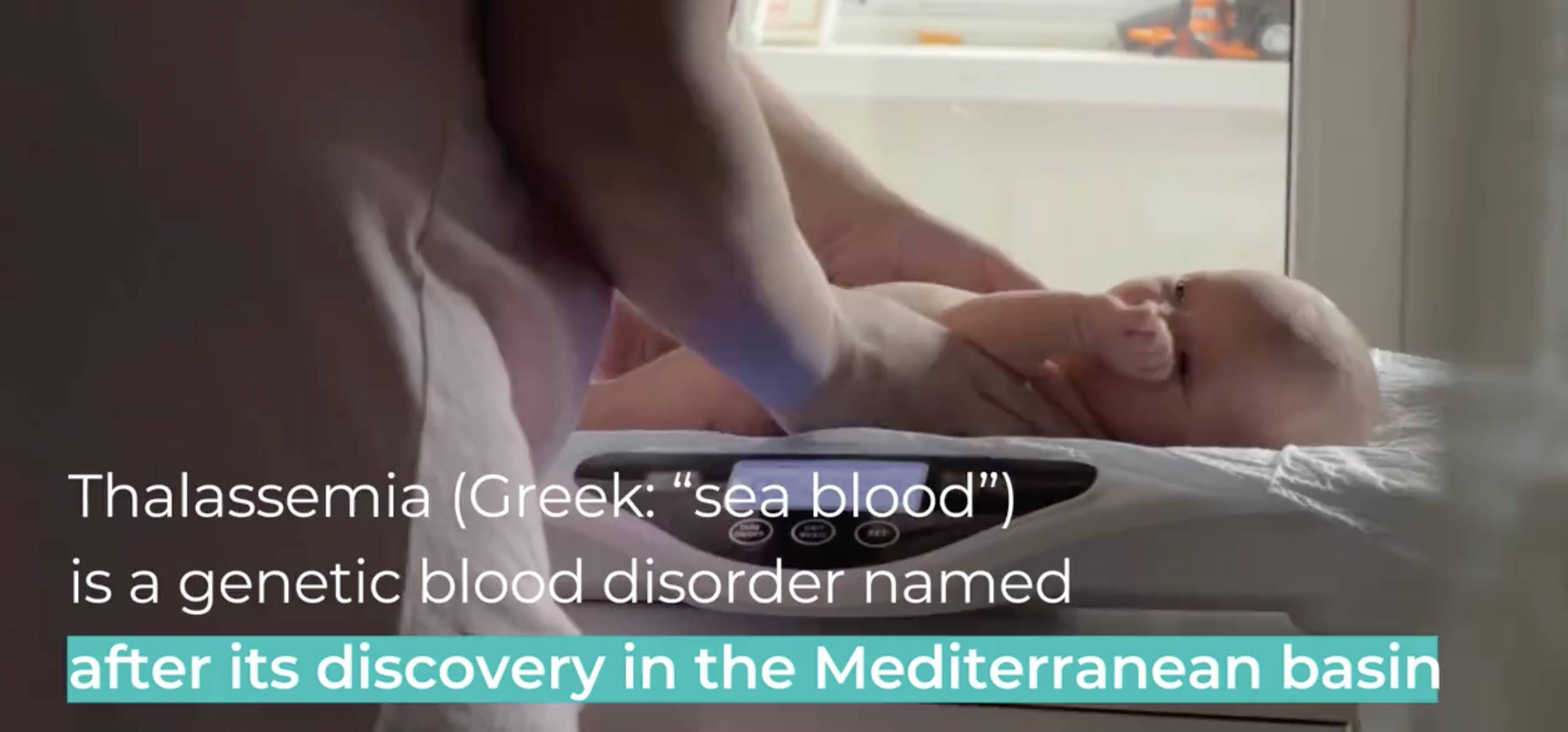 Thalassemia is a genetic blood disorder named after its discovery in the Mediterranean basin. 